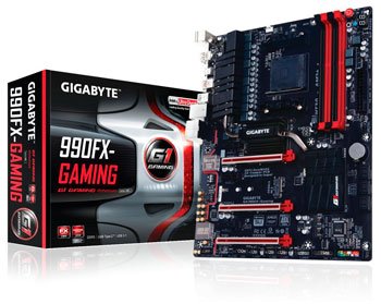 El Mejor Hardware para Mineria Ethereum 2017 63 6 GPU – Gigabyte AM3+ AMD 990FX SATA 6Gb/s USB 3.0 ATX