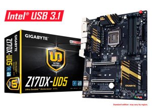 El Mejor Hardware para Mineria Ethereum 2017 67 Gigabyte GA-Z170X-UD5 Motherboard LGA 1151
