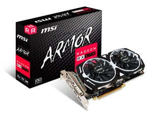 El Mejor Hardware para Mineria Ethereum 2017 39 MSI RX 570 Armor 4G OC Gaming