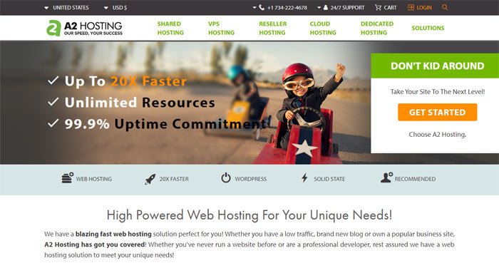 Los 10 mejores proveedores de alojamiento web 39 a2 hosting