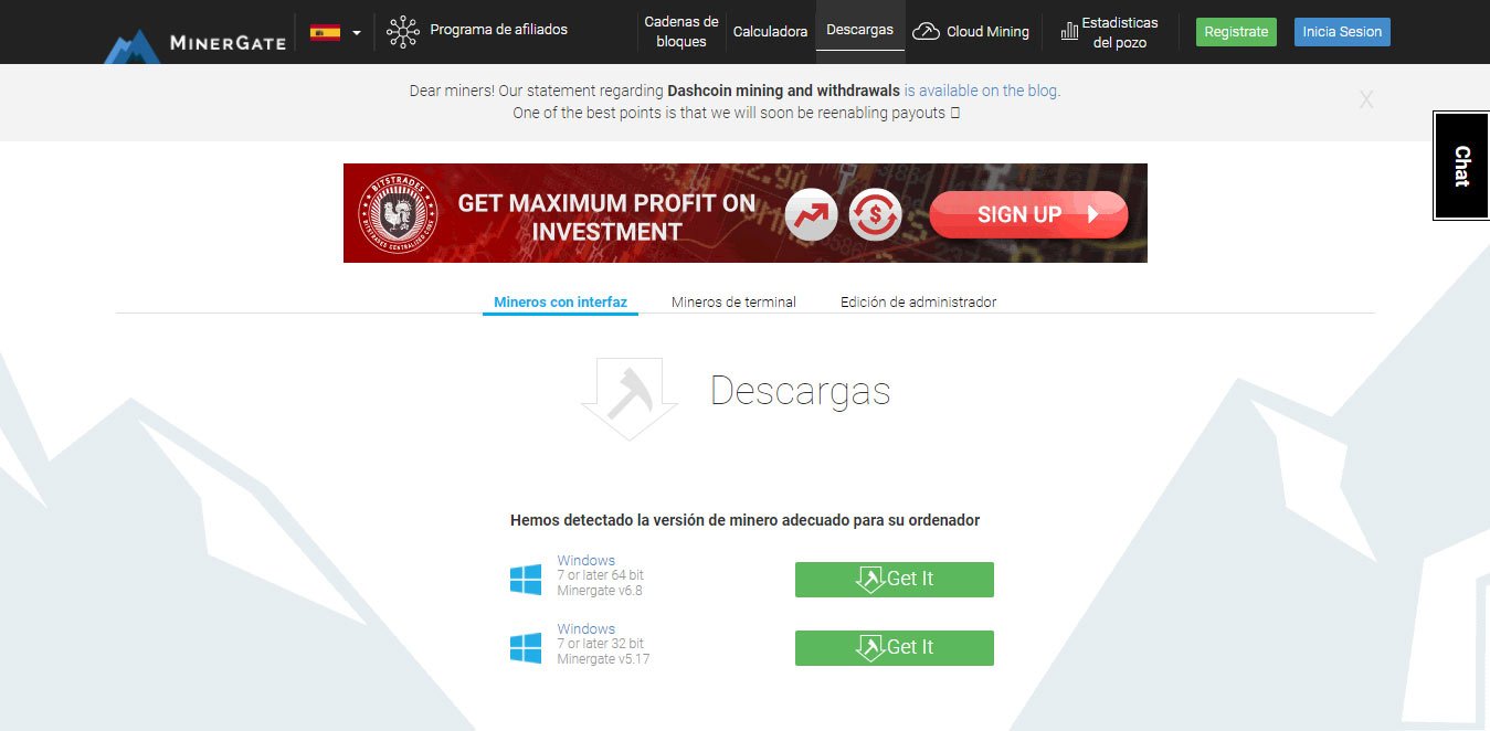 descarga