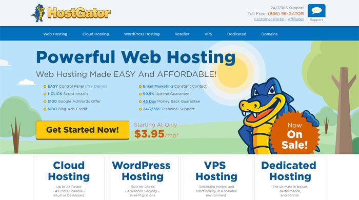 Los 10 mejores proveedores de alojamiento web 34 hostgator