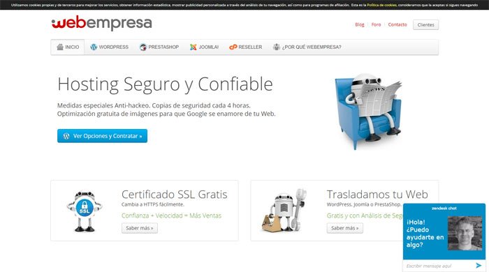 Los 10 mejores proveedores de alojamiento web 47 webempresa