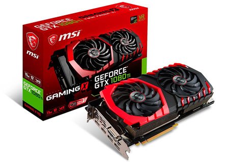 El Mejor Hardware para Mineria Ethereum 2017 55 MSI GTX 1080 TI Gaming X 11GB