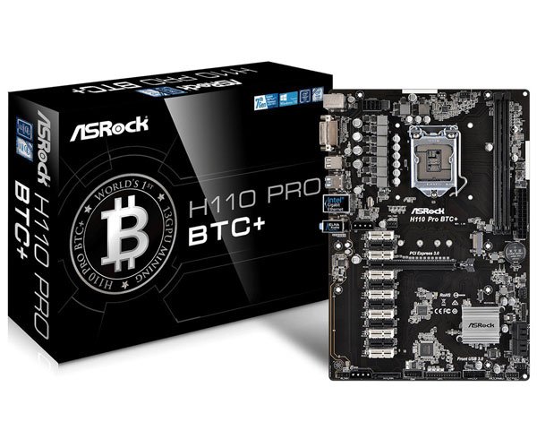Las mejores tarjetas madre para minar Ethereum 44 h110 pro btc