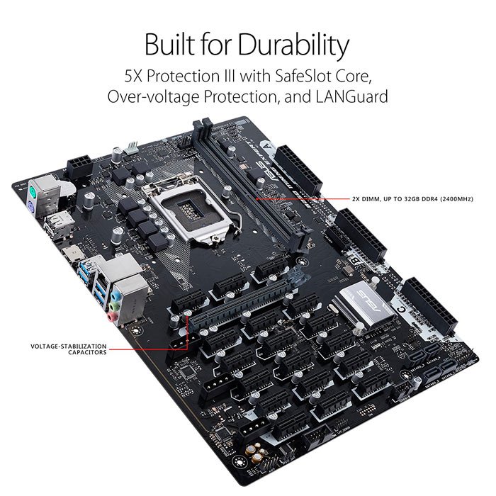 Ofertas del mes en hardware para minería Ethereum (Octubre 2017) 40 asus mining