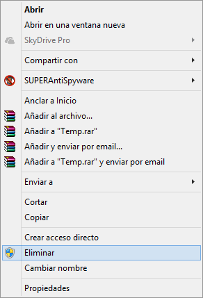 Como borrar los archivos temporales en Windows 10