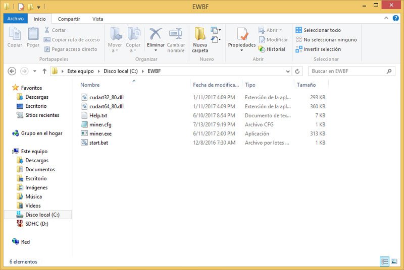 Como minar Zcash en Windows 50 EWBF1