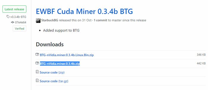 Como minar Bitcoin Gold en Windows (2018) 42 nvidia