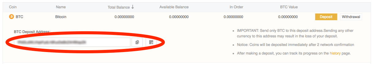 Cómo comprar Ripple en la exchange Binance 36 Binance BTC address 1