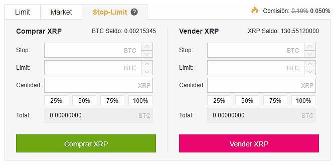 STOP LIMIT 1