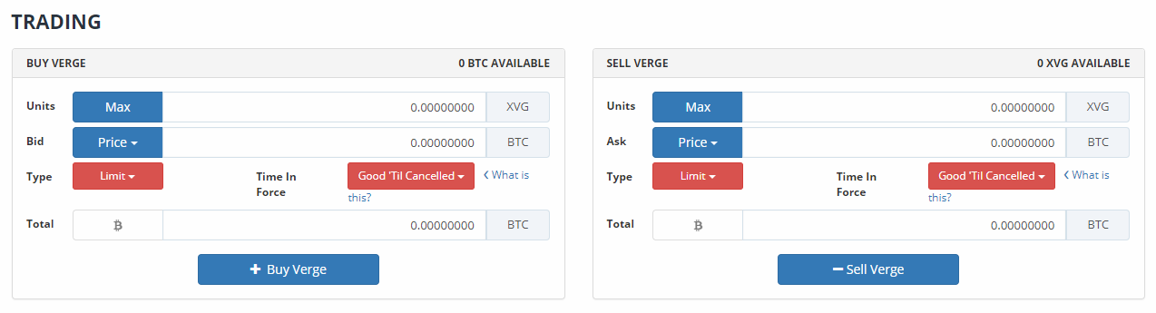 Como usar Bittrex: Guía básica para principiantes 51 buy sell