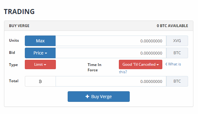 Como usar Bittrex: Guía básica para principiantes 53 buy