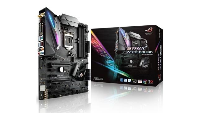 Las mejores placas base para minar criptomonedas 40 Asus ROG Strix Z270E1
