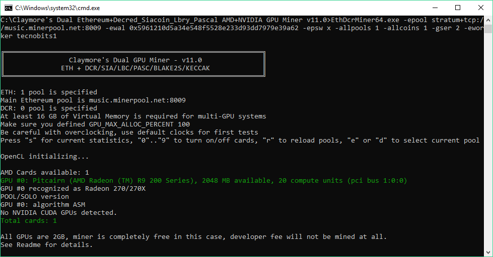 Cómo minar Musicoin en Windows 46 MINERPOOL CLM
