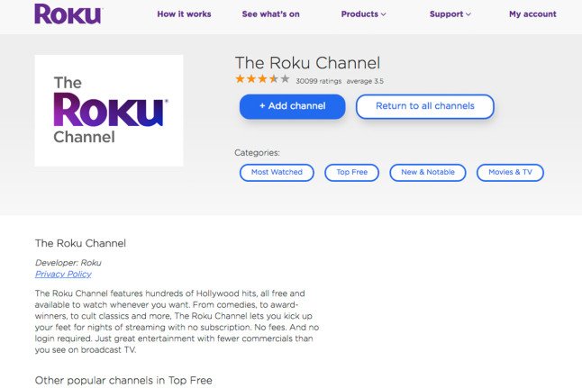 free roku