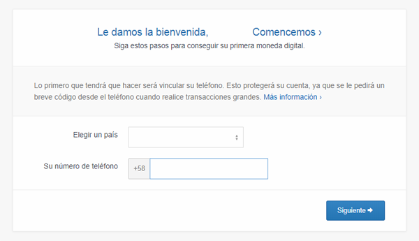 coinbase tel