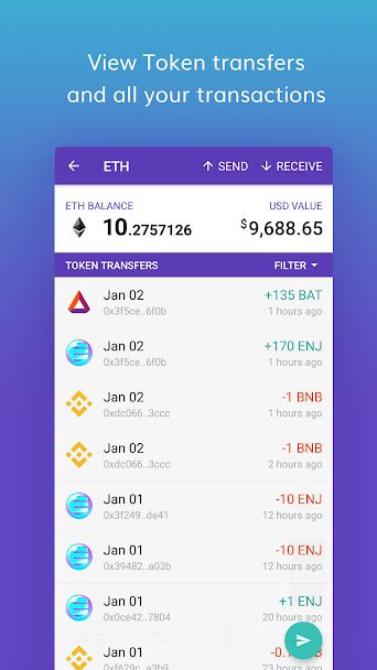 Las mejores aplicaciones de criptomonedas para Android 50 enjin