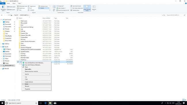 Cómo borrar, mover y modificar el tamaño del archivo pagefile.sys en Windows 10 35 2 2