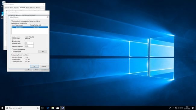 Cómo borrar, mover y modificar el tamaño del archivo pagefile.sys en Windows 10 41 21