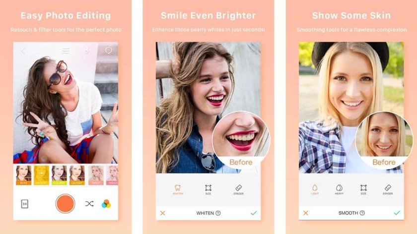 Los mejores editores de fotos para Android del momento 36 AirBrush screenshot 2018
