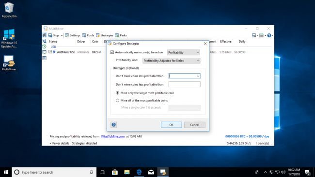 El mejor software para minería de criptomonedas 2018 38 MultiMiner