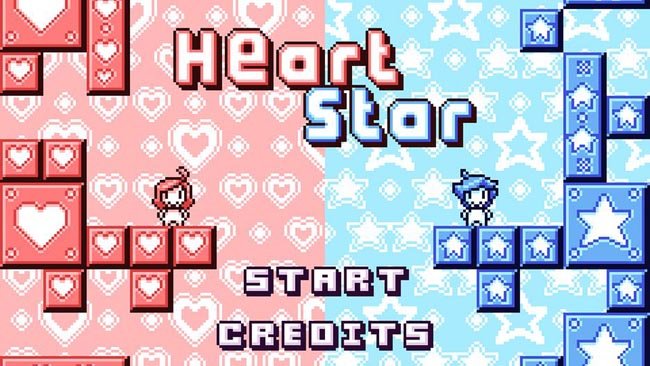 6 heart star