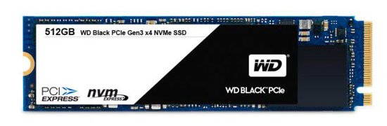 WD Black PCIe SSD
