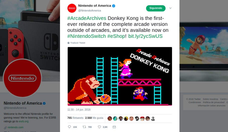 nintendo tweet
