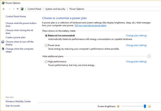 power plan 1