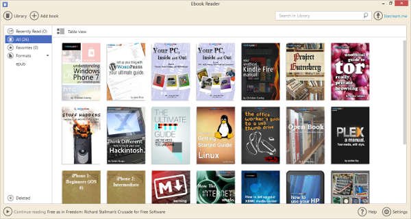 Los mejores lectores de PDF gratis 40 Icecream Ebook Reader