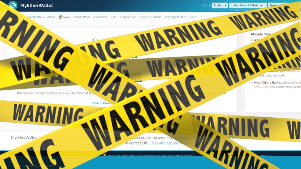 MyEtherWallet sufre fallo de seguridad tras hackeo a Hola VPN