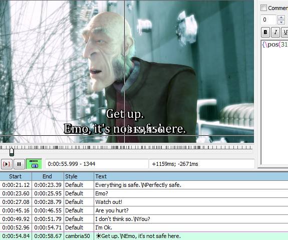 Cómo crear subtítulos SRT con cualquier editor de texto y Aegisub 45 s11
