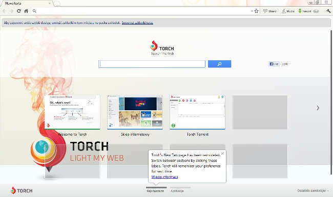 Los navegadores más rápidos para PCs lentas 41 torch browser