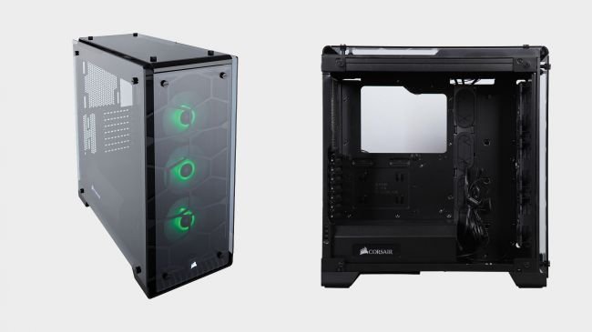 Los mejores cases para PC gaming del momento 54 c20 corsair crystal series