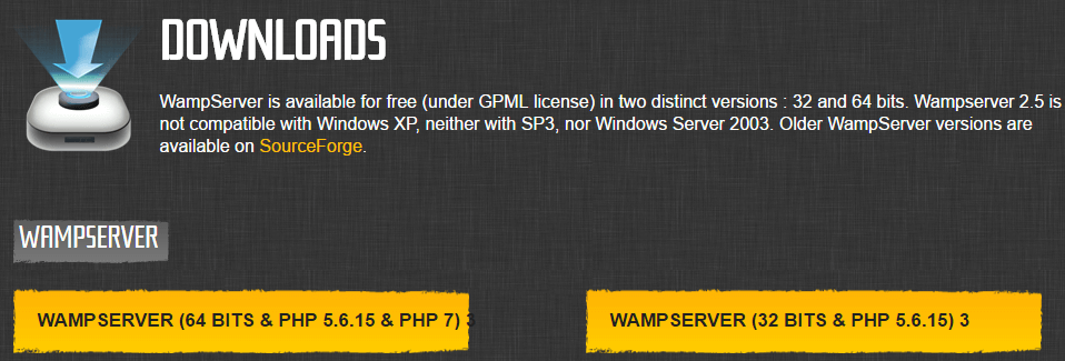 Cómo instalar WordPress localmente con WampServer 35 wamp 2