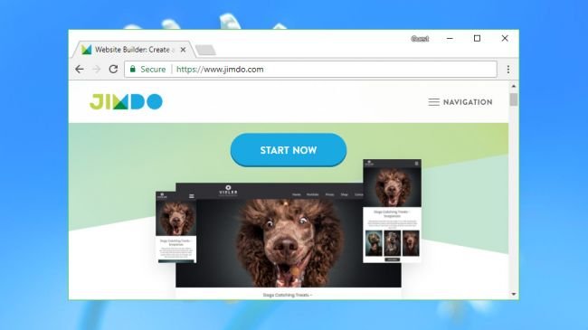 Los 5 mejores sitios para crear paginas web 39 jimdo