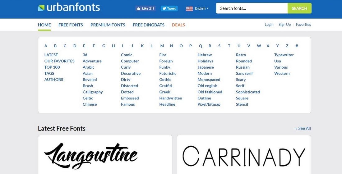Los 10 mejores sitios para encontrar fuentes gratuitas (2019) 44 urban fonts