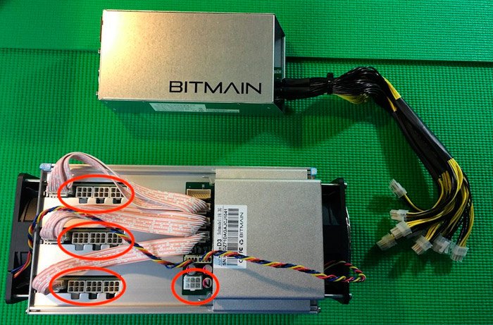Cómo minar Dash con el Antminer D3 35 Antminer D3 1