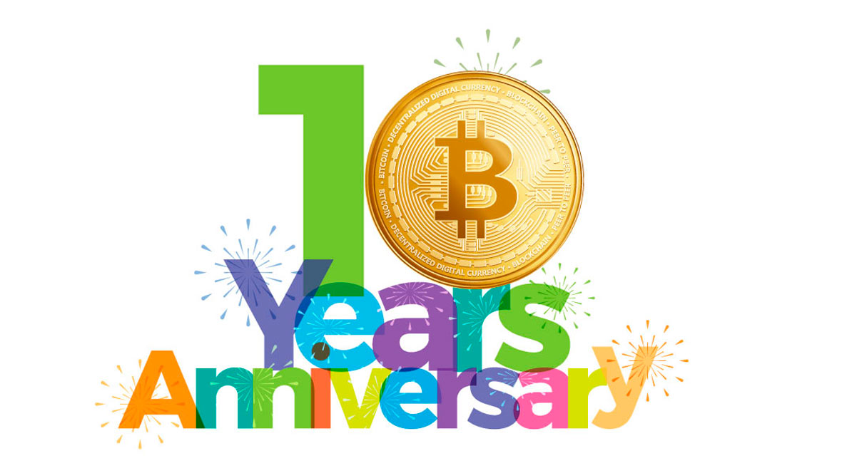 Bitcoin cumple 10 años: Una mirada a su loca historia