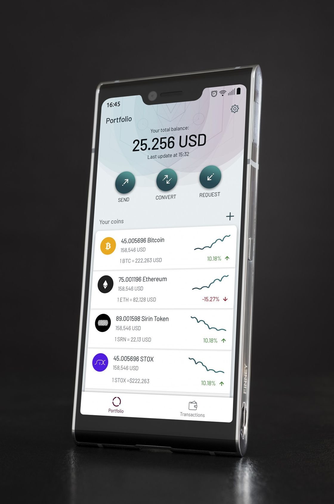 Sirin Labs lanza su teléfono blockchain de 999 dólares 35 FINNEY Photo 2