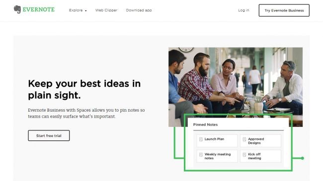 El mejor software de gestión de proyectos de 2018 39 evernote