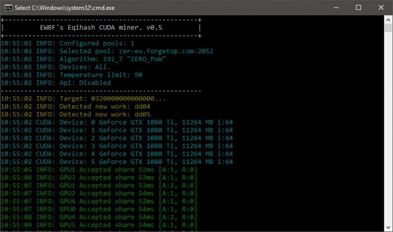 Los mejores programas para minar criptomonedas (2019) 52 ewbf equihash cuda miner 0 5