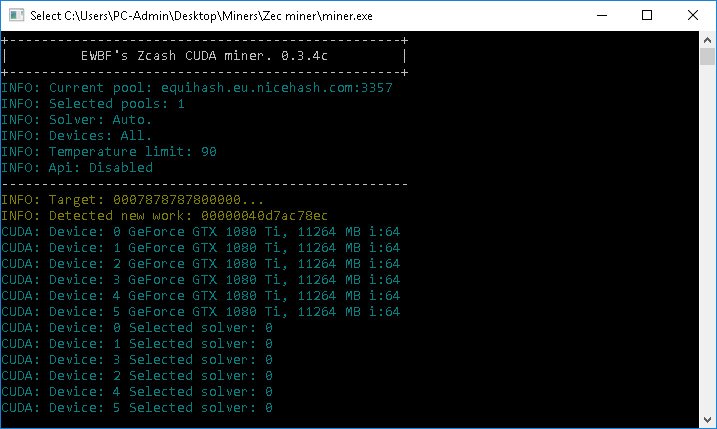 Los mejores programas para minar criptomonedas (2019) 50 ewbf zcash cuda miner new