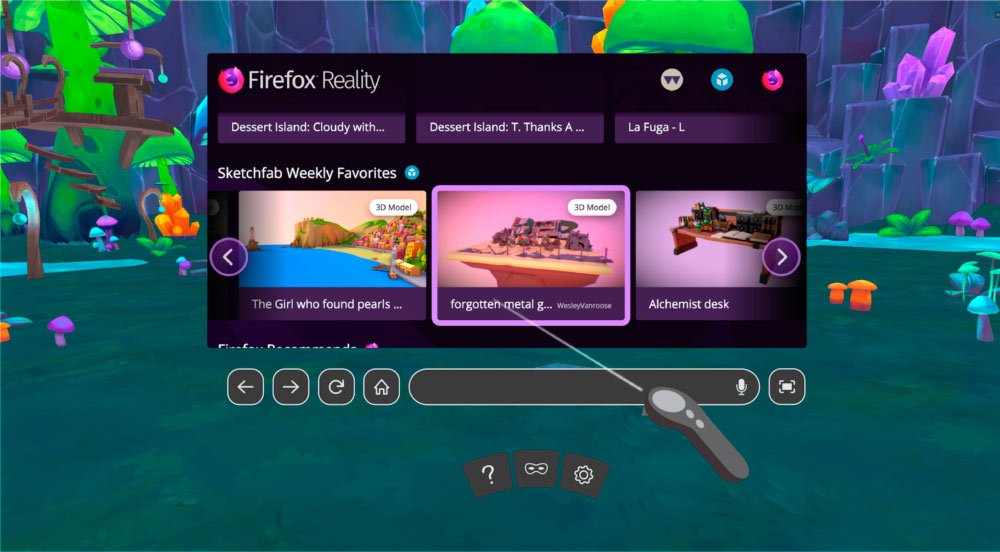 Firefox Reality: Mozilla actualiza su navegador de realidad virtual 36 vr22