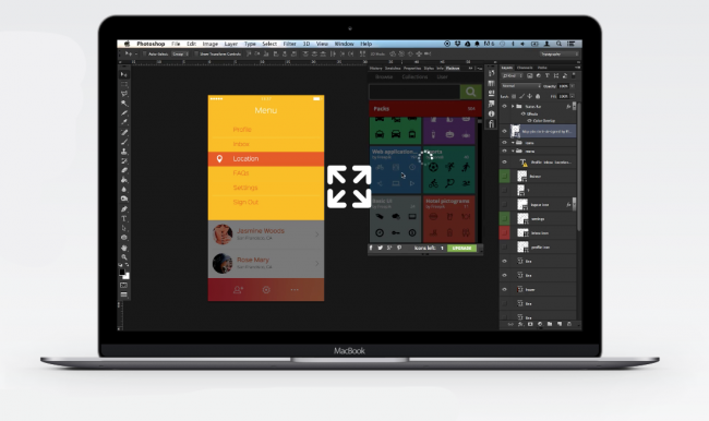 Los mejores plugins de Photoshop para diseñadores gráficos (2018) 58 23 flat