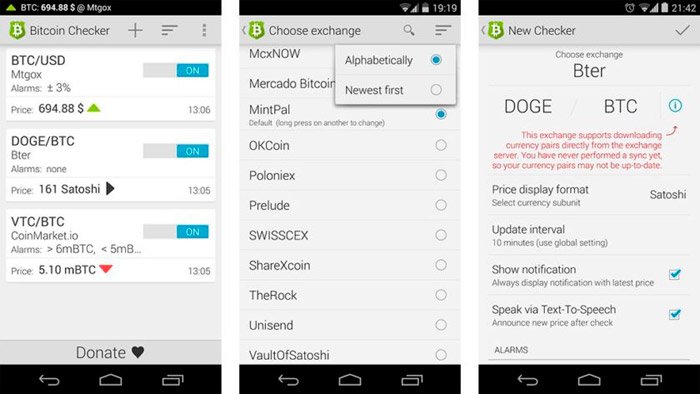 Las mejores aplicaciones de criptomonedas para Android 2019 34 Bitcoin Checker 2016