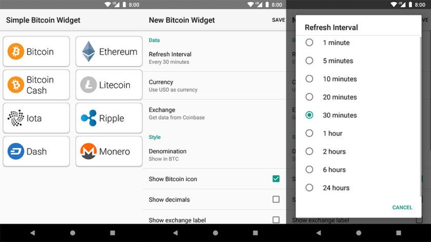 Las mejores aplicaciones de criptomonedas para Android 2019 43 Simple Bitcoin Wallet screenshot