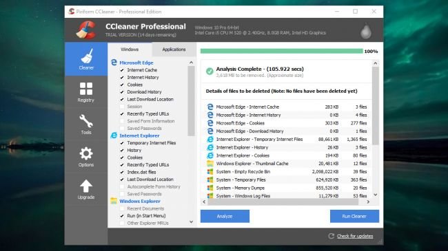 El mejor software gratuito para tu PC Gaming en 2019 45 ccleaner 1