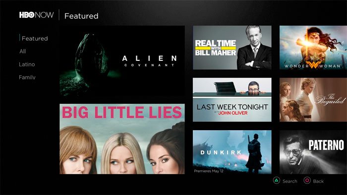 Los Mejores Servicios de Streaming de Video en 2019 41 hbo now scree1